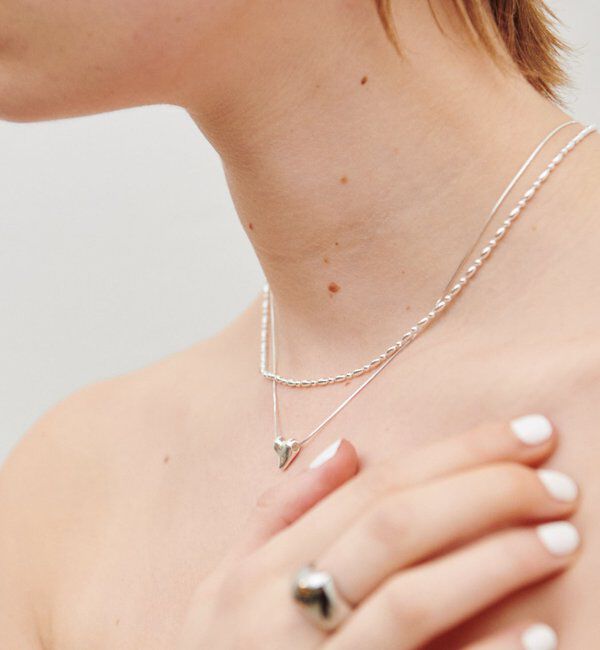  「【Sivelle./シヴェル】Silver925グレインチェーンネックレス」|リング|