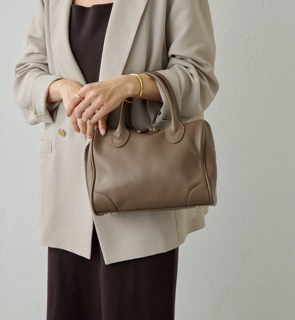  「【再登場！牛革/軽量】Seau/セアウ ミニボストンバッグ」|トートバッグ|