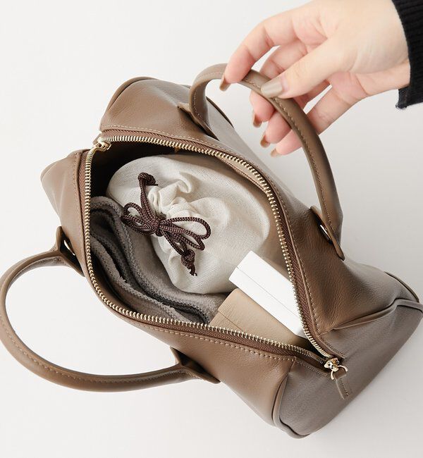  「【再登場！牛革/軽量】Seau/セアウ ミニボストンバッグ」|トートバッグ|