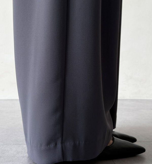  「【累計販売数3万枚突破/21色4サイズ展開！】タックワイドパンツ」|チノ|