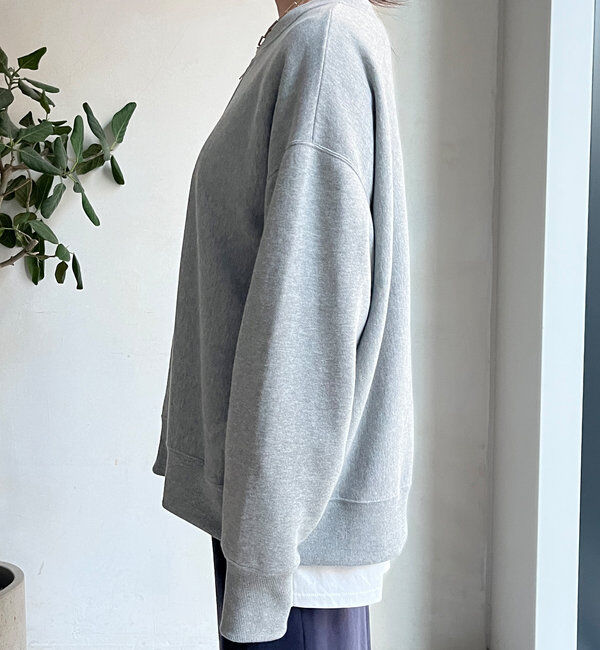  「【新色追加】【インフルエンサー OKOCHI企画】ハーフジップスウェット」|Tシャツ・カットソー|