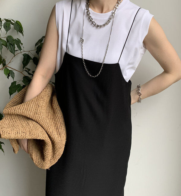  「裾切替タンクプルオーバー」|Tシャツ・カットソー|