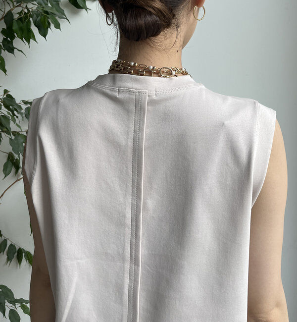  「裾切替タンクプルオーバー」|Tシャツ・カットソー|