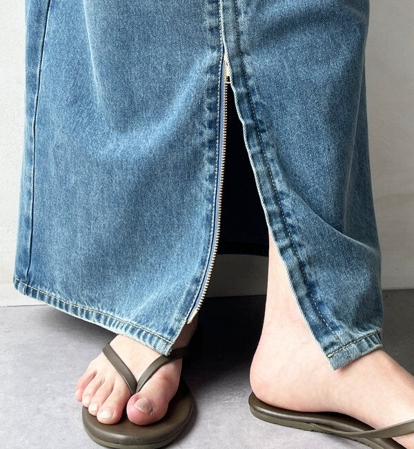  「デニムキャミジャンスカ」|ワンピース|