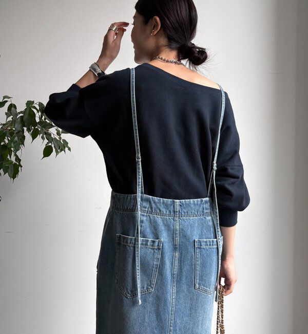  「デニムキャミジャンスカ」|ワンピース|