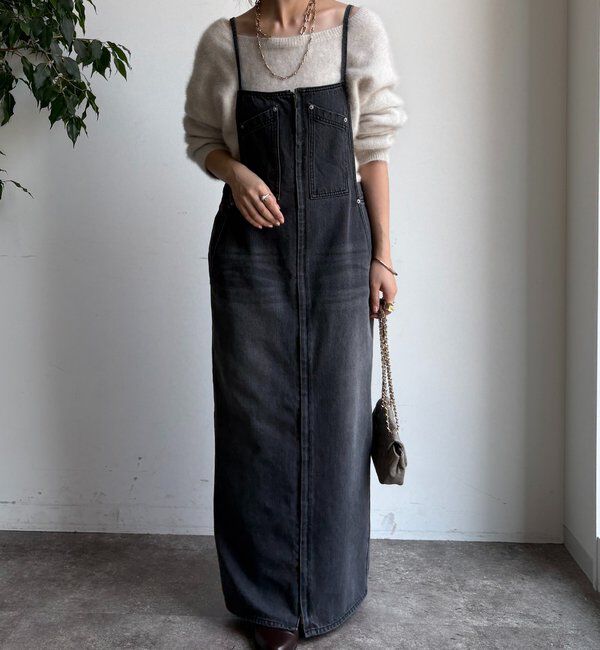  「デニムキャミジャンスカ」|ワンピース|