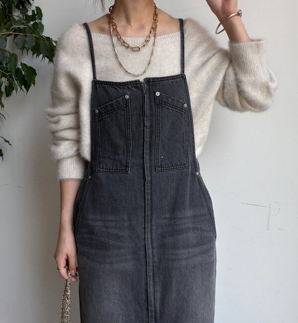  「デニムキャミジャンスカ」|ワンピース|