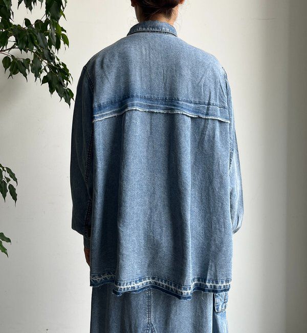  「リヨセルデニムシャツ」|シャツ・ブラウス|