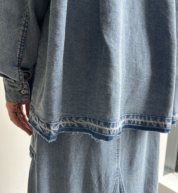  「リヨセルデニムシャツ」|シャツ・ブラウス|