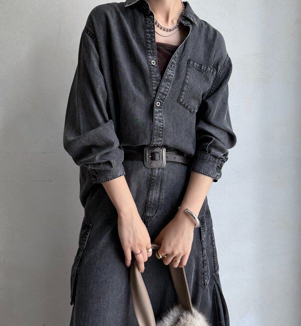  「リヨセルデニムシャツ」|シャツ・ブラウス|