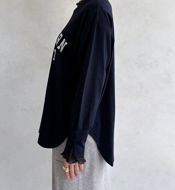  「【WEB限定】フロッキーロゴレイヤードトップス」|Tシャツ・カットソー|