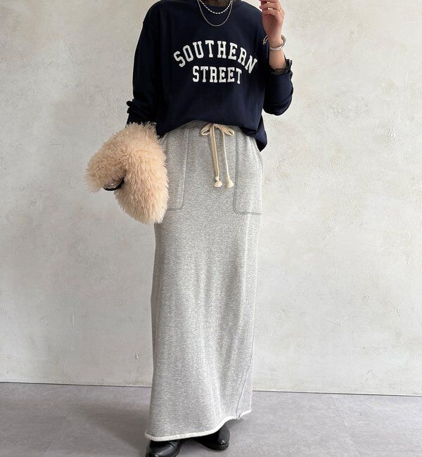  「【WEB限定】フロッキーロゴレイヤードトップス」|Tシャツ・カットソー|