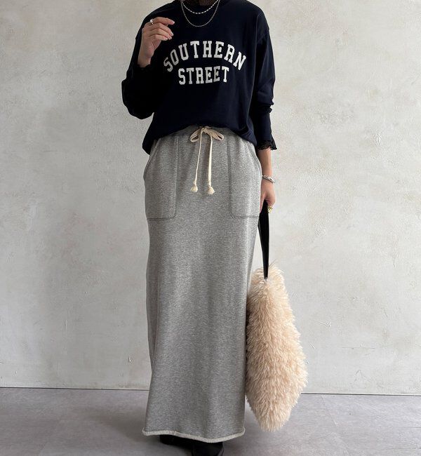  「【WEB限定】フロッキーロゴレイヤードトップス」|Tシャツ・カットソー|