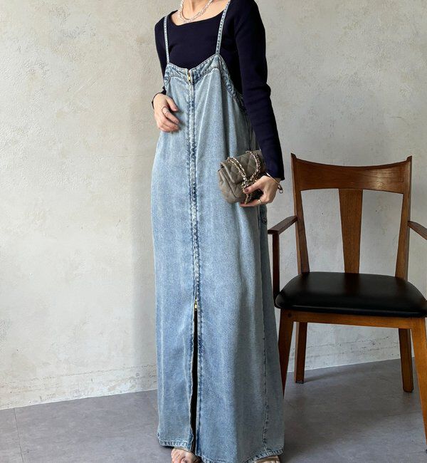  「【REI企画カラーあり】スクエアニットロングスリーブプルオーバー」|ニット・セーター|