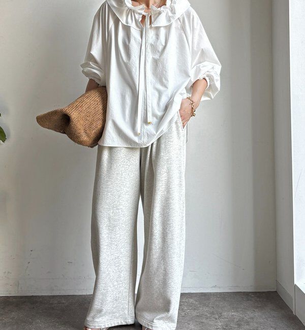  「ダブルフリルカラーブラウス」|シャツ・ブラウス|