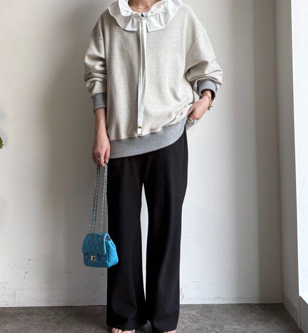  「ダブルフリルカラーブラウス」|シャツ・ブラウス|