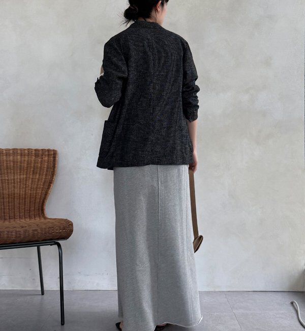  「裏毛ロングスカート」|スカート|