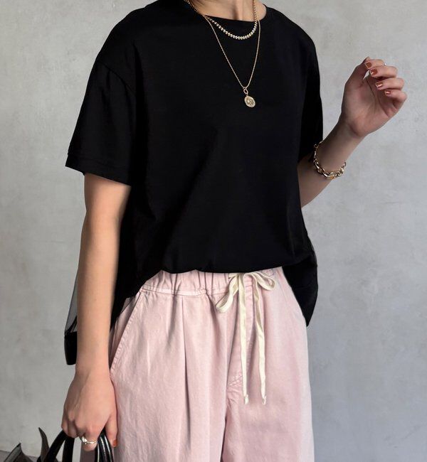  「【WEB限定】バックチュールプルオーバー」|Tシャツ・カットソー|