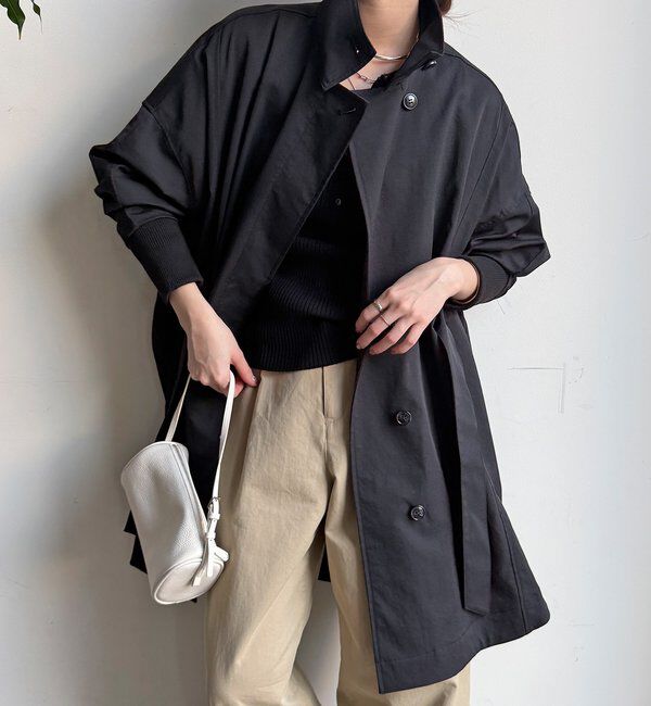  「サークルリブコート」|その他|ブラック