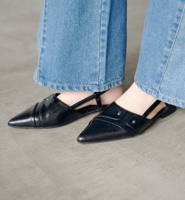  「スタッズトゥパンプス」|パンプス|