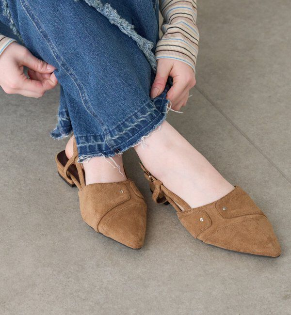  「スタッズトゥパンプス」|パンプス|