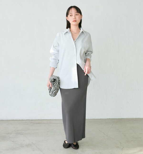  「【マイナス3kg/レビュー高評価☆】リブタイトスカート」|スカート|