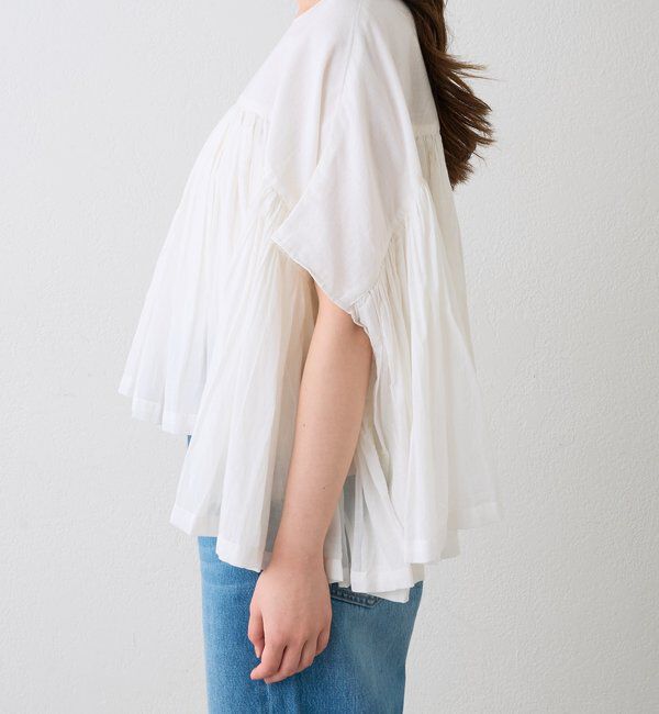  「【着映え】ギャザーボリュームブラウス」|シャツ・ブラウス|