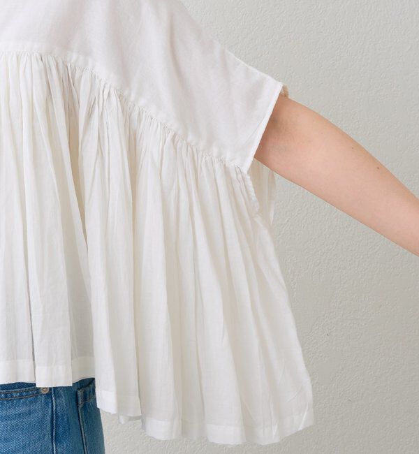  「【着映え】ギャザーボリュームブラウス」|シャツ・ブラウス|