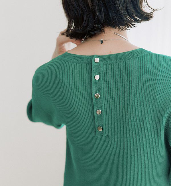  「予約【ストレッチ性抜群】VIS/NYゴブソデリブニット」|ニット・セーター|