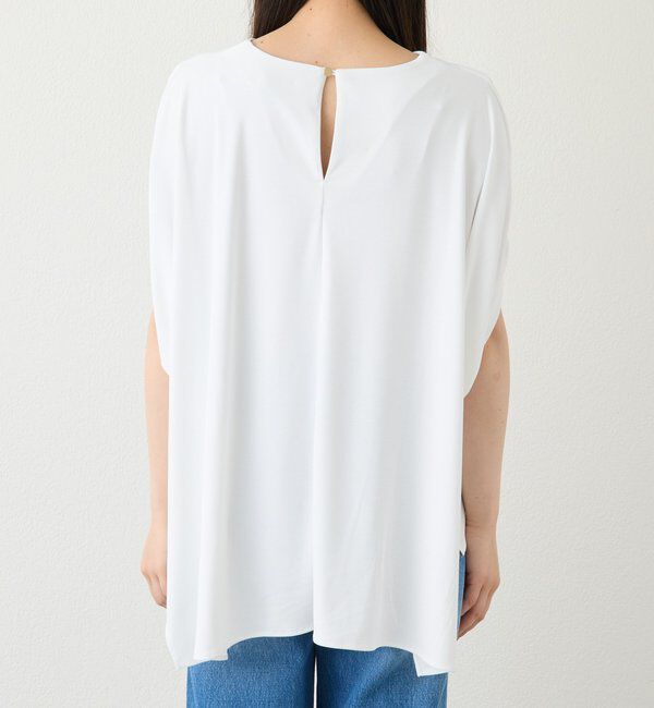  「予約【吸水速乾/遮熱/接触冷感】クールタッチポンチョカットソー」|Tシャツ・カットソー|