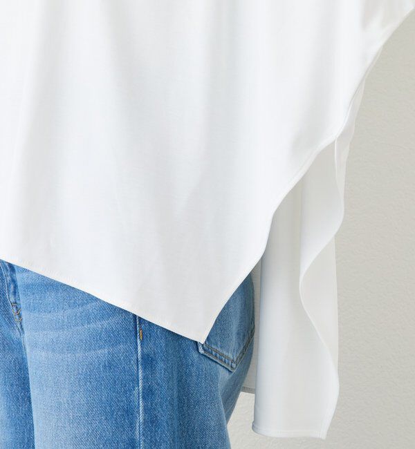  「予約【吸水速乾/遮熱/接触冷感】クールタッチポンチョカットソー」|Tシャツ・カットソー|