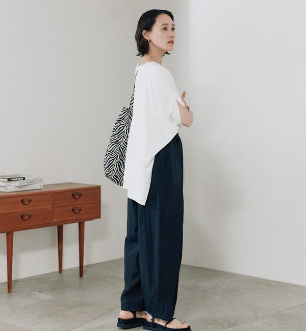  「予約【吸水速乾/遮熱/接触冷感】クールタッチポンチョカットソー」|Tシャツ・カットソー|