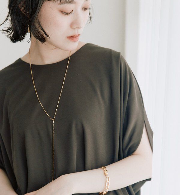  「予約【吸水速乾/遮熱/接触冷感】クールタッチポンチョカットソー」|Tシャツ・カットソー|