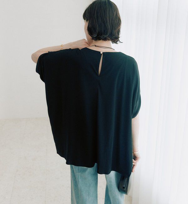  「予約【吸水速乾/遮熱/接触冷感】クールタッチポンチョカットソー」|Tシャツ・カットソー|