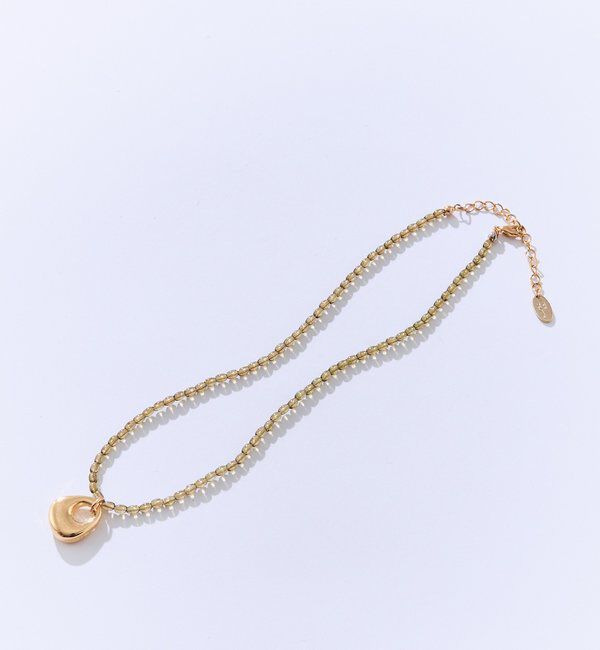  「予約【こなれ感抜群】ビーズ&times;モチーフネックレス」|ネックレス|