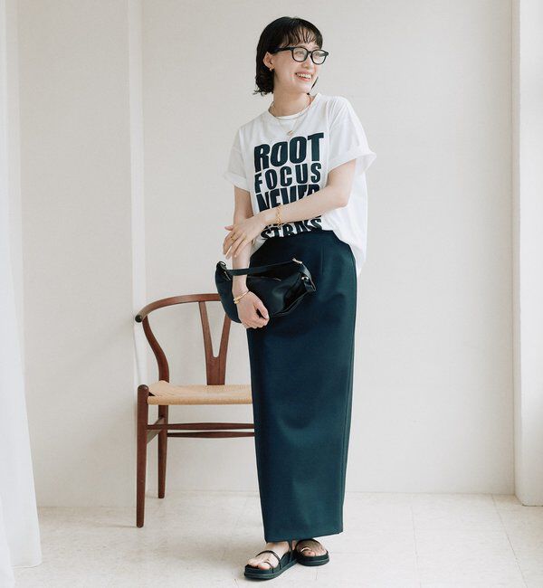  「予約【接触冷感/紫外線防止】ストレッチタイトスカート」|スカート|