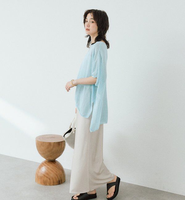  「予約【ストレスフリーな履き心地】バイアスサテンナロースカート」|スカート|