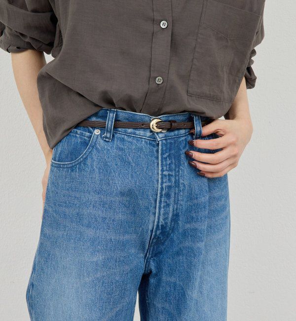  「プランプバックルベルト」|ベルト|