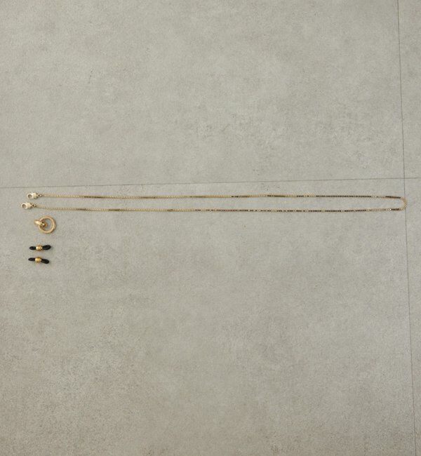  「グラスチェーンネックレス」|リング|