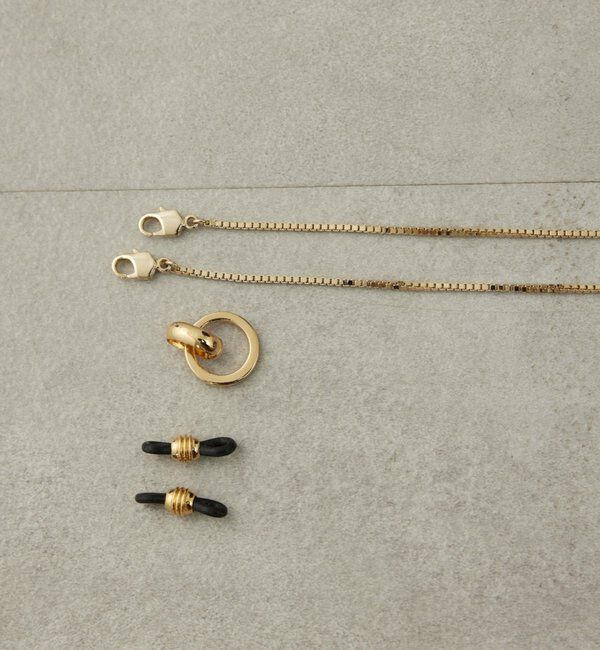  「グラスチェーンネックレス」|リング|