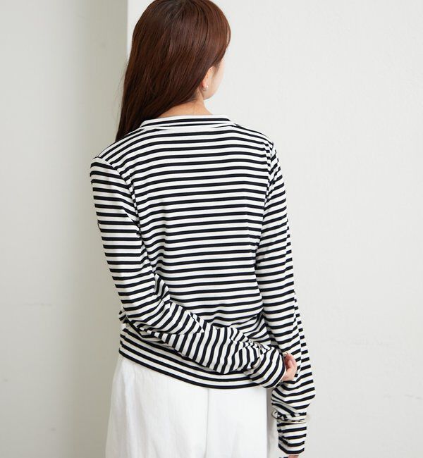  「リブヘンリーネックプルオーバー」|Tシャツ・カットソー|