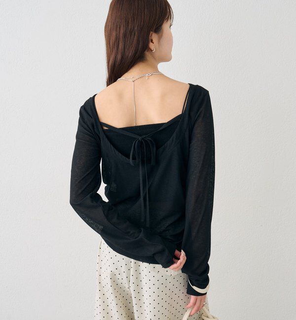  「バックシャンロングTシャツ」|Tシャツ・カットソー|