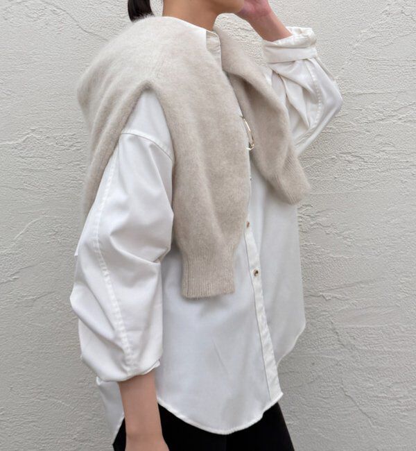  「サテンBIGシャツ」|シャツ・ブラウス|