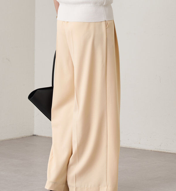  「2タックワイドパンツ」|チノ|