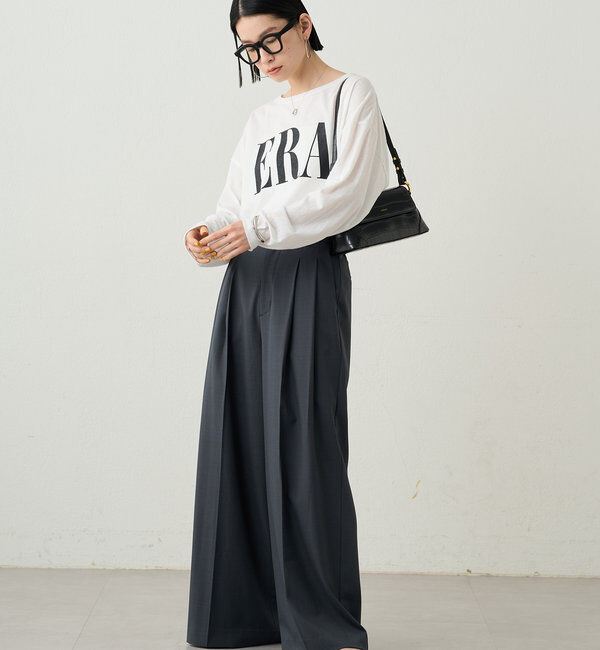  「2タックワイドパンツ」|チノ|