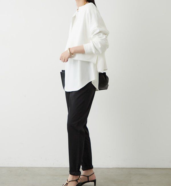  「裾ねじりパンツ」|チノ|