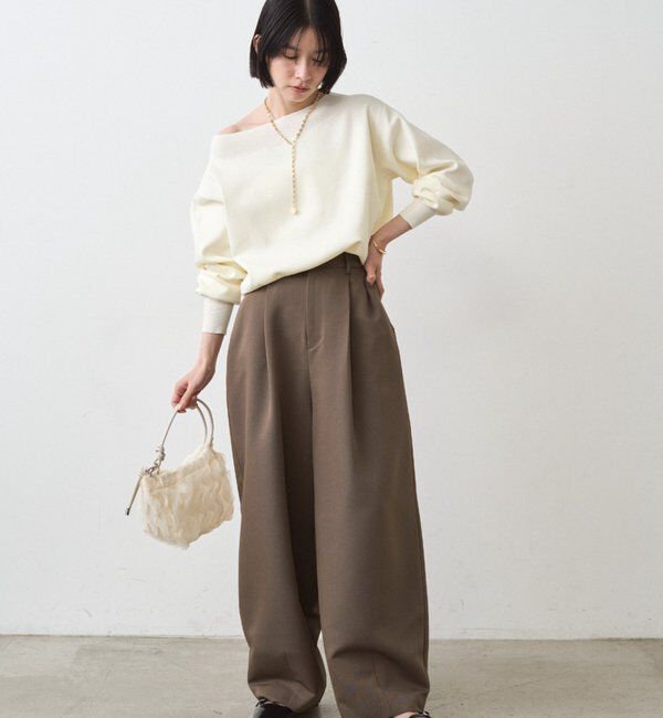  「バレルレッグパンツ」|チノ|