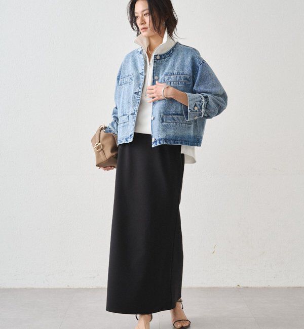  「カットジョーゼットマーメイドスカート」|スカート|