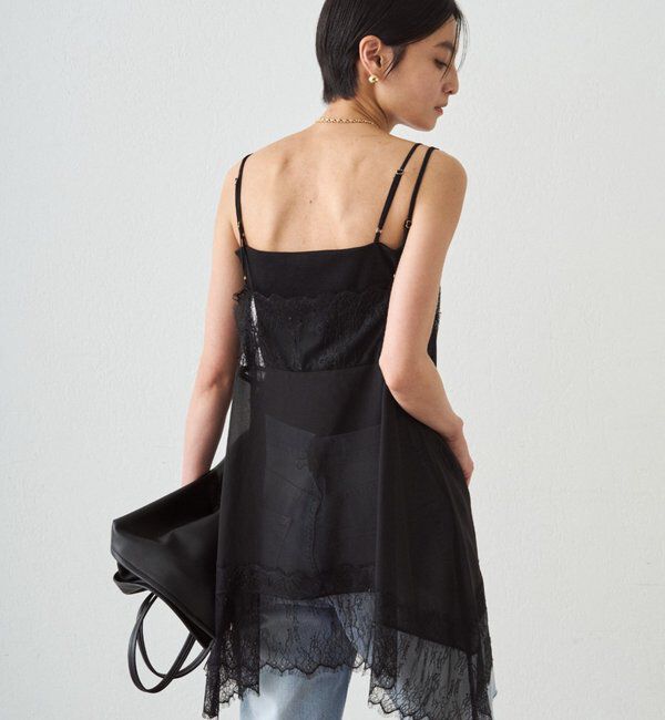  「レースシフォンキャミ」|シャツ・ブラウス|