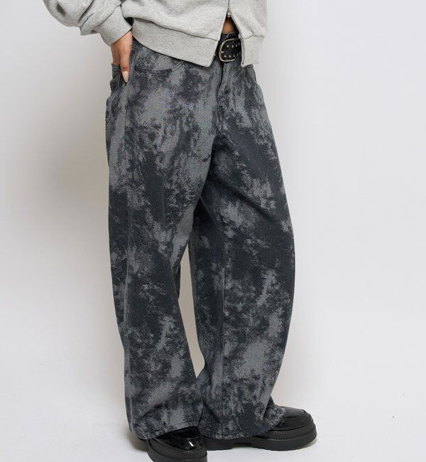  「アソート柄ローライズデニム」|デニム|